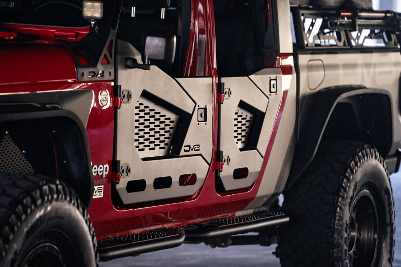 DV8 Offroad Half Doors | Jeep Wrangler/JT (18-25) (HDJL-02F)