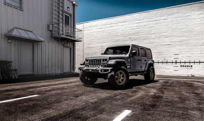 Oracle Lighting Vector Series Full LED Grille: Jeep Wrangler (18-23) / Gladiator (20-23)
