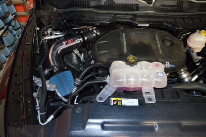Injen PowerFlow Cold Air Intake System Wrinkle Black (F&R): RAM 1500 3.0L EcoDiesel 2014-2019