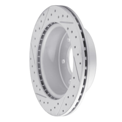 DFC Rear Right Drilled & Slotted Geoperformance Rotor | Ford Ranger / Bronco (19-26) (830-54276R)
