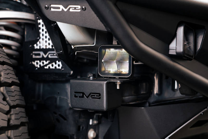 DV8 Offroad Crash Bar Caps w/ Accessory Mount | Ford Bronco (21-26) (LBBR-07)