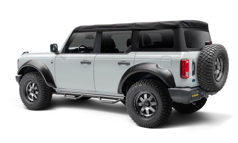 N-Fab 3in Cab Length Nerf Step | Ford Bronco (21-26) (F2172B-TX)