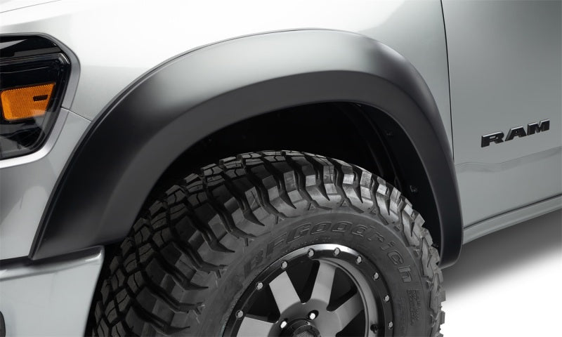 Bushwacker Extend-A-Fender Flares | Ram 1500 (19-22) 67.4 & 76.3in Bed 4pc - Smth Blk (50926-02)