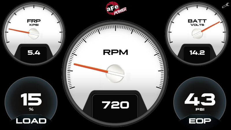 aFe AGD 5.5in Digital Gauge Display Monitor | Dodge/RAM/Ford/GM Diesel Trucks (08-18) (77-91001)
