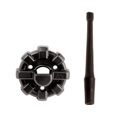 Rugged Ridge 6in Reflex Antenna with Base | Jeep Gladiator JT / Wrangler JK / JL (07-20) (17212.41)