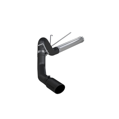MBRP Black Coated Filter Back Single Side Exhaust System: Dodge Ram 2500 / Ram 3500 2007-2012