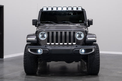 Diode Dynamics Elite Max LED Headlights: Jeep Wrangler JL / Gladiator JT 2018-26