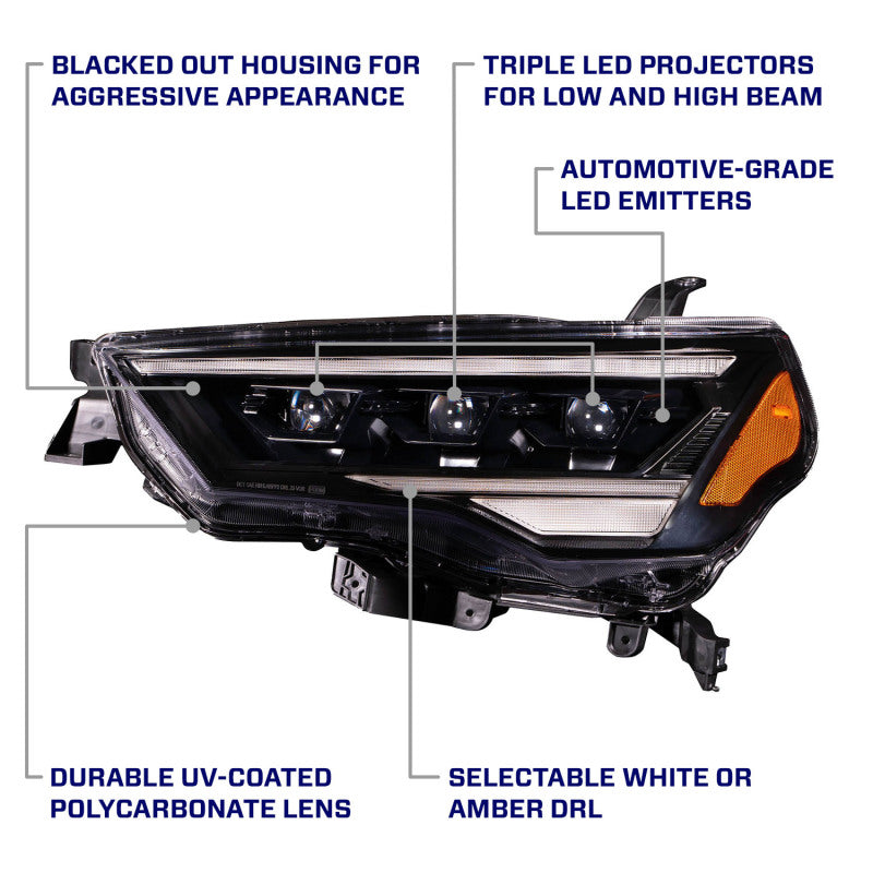 Form Lighting Sequential LED Projector Headlights | Toyota 4Runner (14-24) (FL0017)
