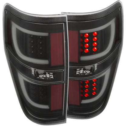 ANZO LED Taillight Assembly Black | Ford F-150 (09-13) (311257)