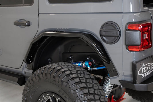 Addictive Desert Designs Stealth Fighter Rear Fenders: Jeep Wrangler (18-21) / Wrangler JK (18)