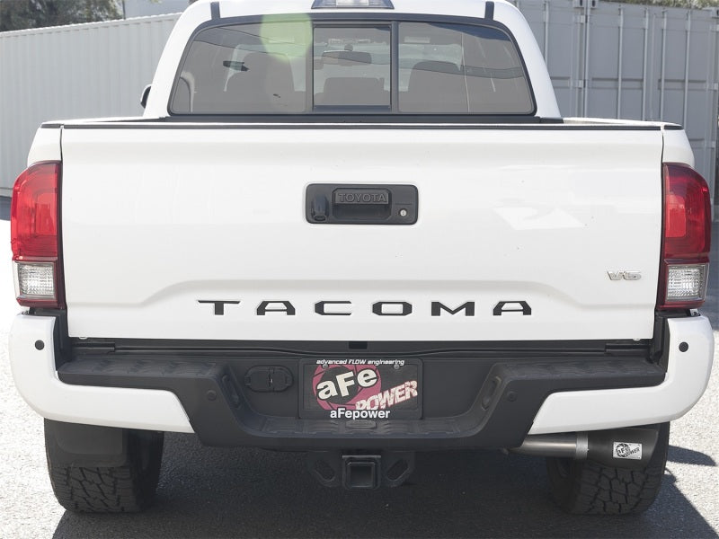 aFe 2.5in SS Cat-Back Exhaust Toyota Tacoma (16+) | (49-46042-B)