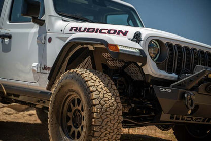 DV8 Offroad Front Inner Fenders | Jeep Wrangler JL / Gladiator JT (18-25) (INFEND-06FB)