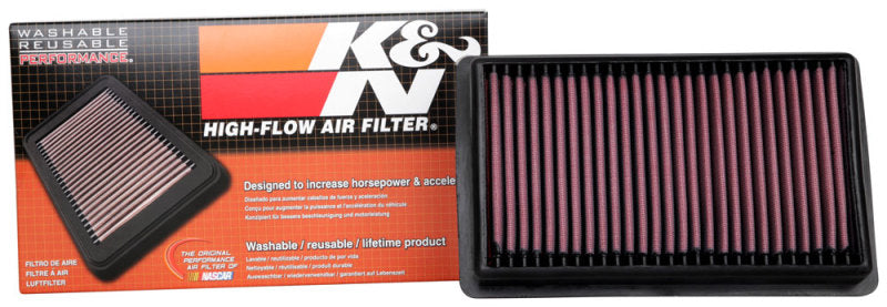 K&N Drop-In Air Filter: Jeep Wrangler 3.0L EcoDiesel 2020-2023