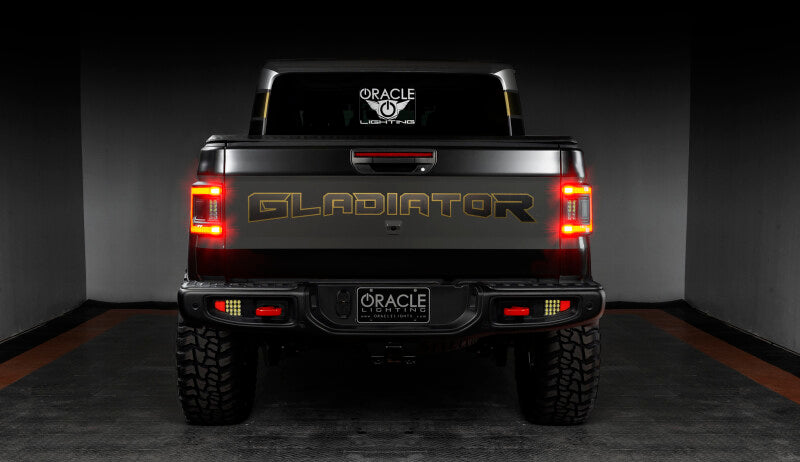 Oracle Lighting Flush Mount LED Tail Lights: Jeep Gladiator 2020-2024