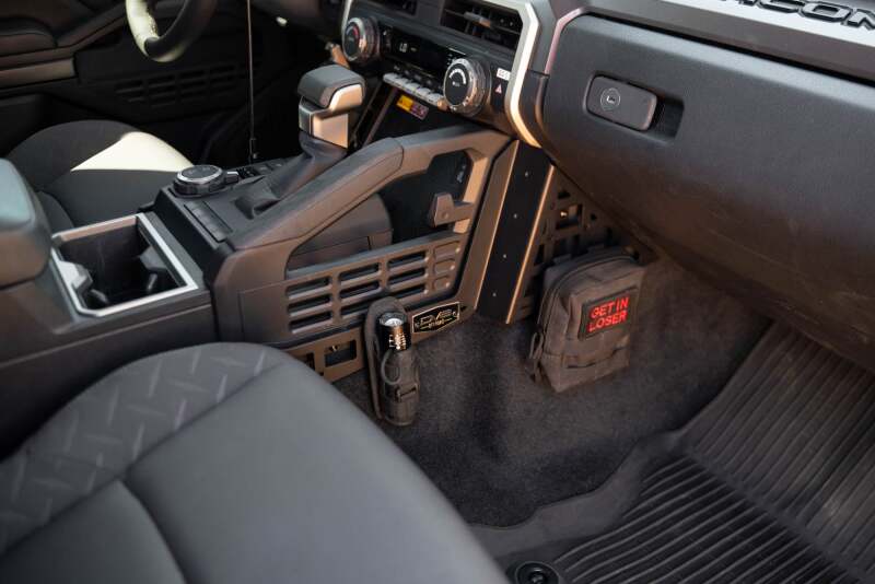 DV8 Offroad Center Console Molle Panels & Digital Device Mount | Toyota Tacoma (24-26) (CCT1-02)