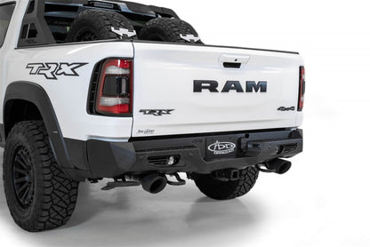 Addictive Desert Designs Bomber Rear Bumper (REAR): Ram 1500 TRX (19-24) - Hammer Black