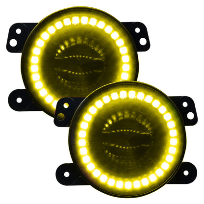 ORACLE Lighting Hi-Perf LED Fog Lights: Fits Jeep Wrangler / Gladiator (07-26) w/o Controller