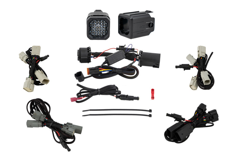 Diode Dynamics Hitch Mount LED Pod Reverse Kit | Ford F-150 (21-23) / Raptor (21-23) (DD7649)