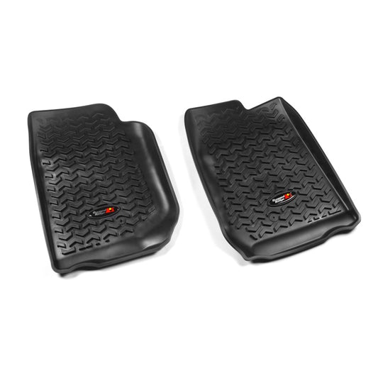 Rugged Ridge Front Black Floor Liner | Jeep Wrangler JK / JL (07-25) (12920.01)