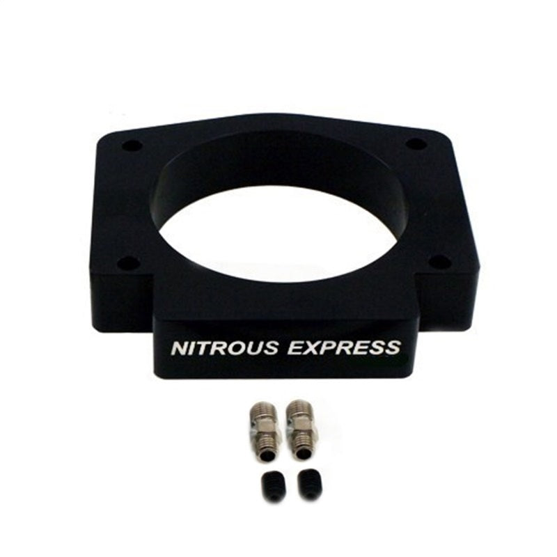 Nitrous Express 102mm 4 Bolt LS Nitrous Plate | Chevrolet Silverado 1500 (19-26) / GMC Sierra 1500 (19-26) (NP933)