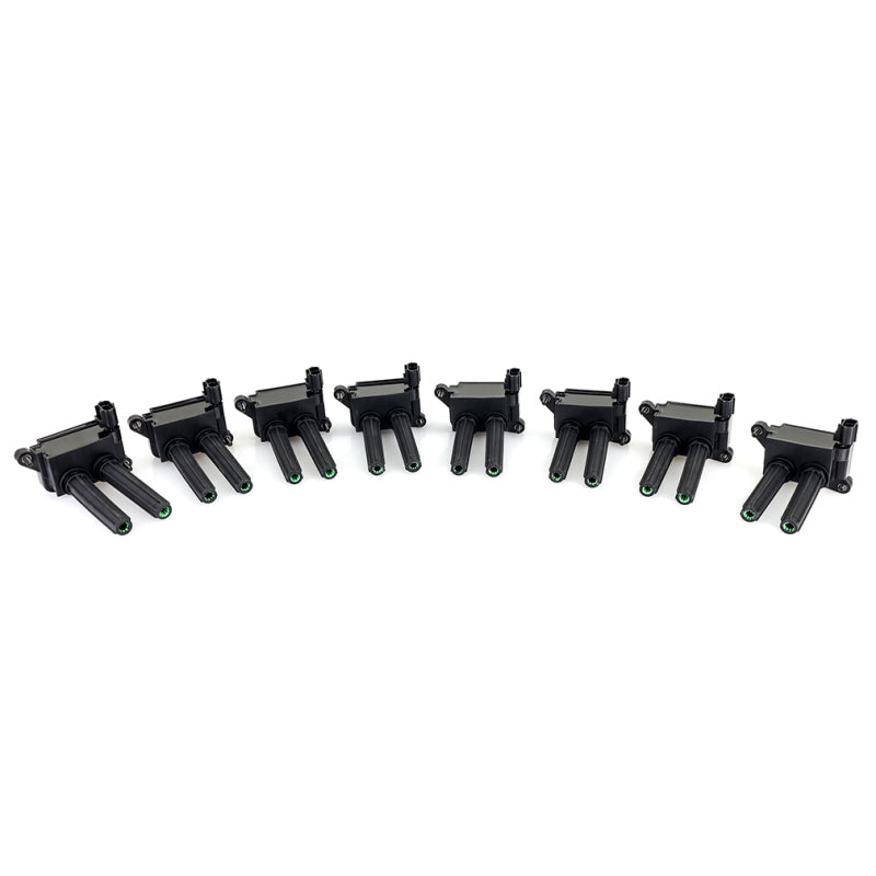 Mishimoto Ignition Coil Pack Set (8-Pack) (F&R): Fits 5.7/6.1/6.2/6.4L HEMI 2006-2023