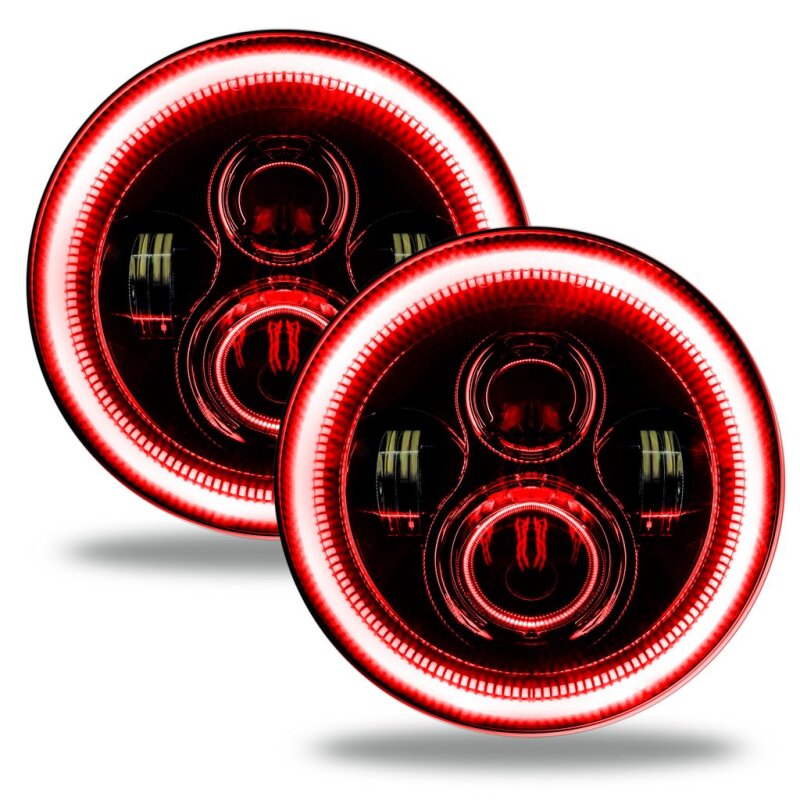 ORACLE Lighting High Powered LED Headlights (PAIR): Jeep Wrangler (18-24) / Gladiator (20-24)