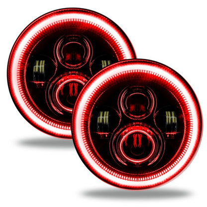 ORACLE Lighting High Powered LED Headlights (PAIR): Jeep Wrangler (18-24) / Gladiator (20-24)