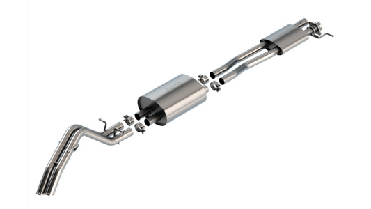 Borla 2.25in True Dual Climber Exhaust w/ Turndown Tips | Ford Ranger (19-26) (140972)