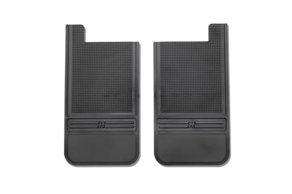 Husky Liners Universal 12in Wide Black Rubber Rear Mud Flaps | Ford Ranger (19-26) (55100)