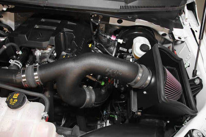K&N 2015 Ford F150 2.7L V6 Performance Intake Kit | Ford F150 (15) (57-2593)