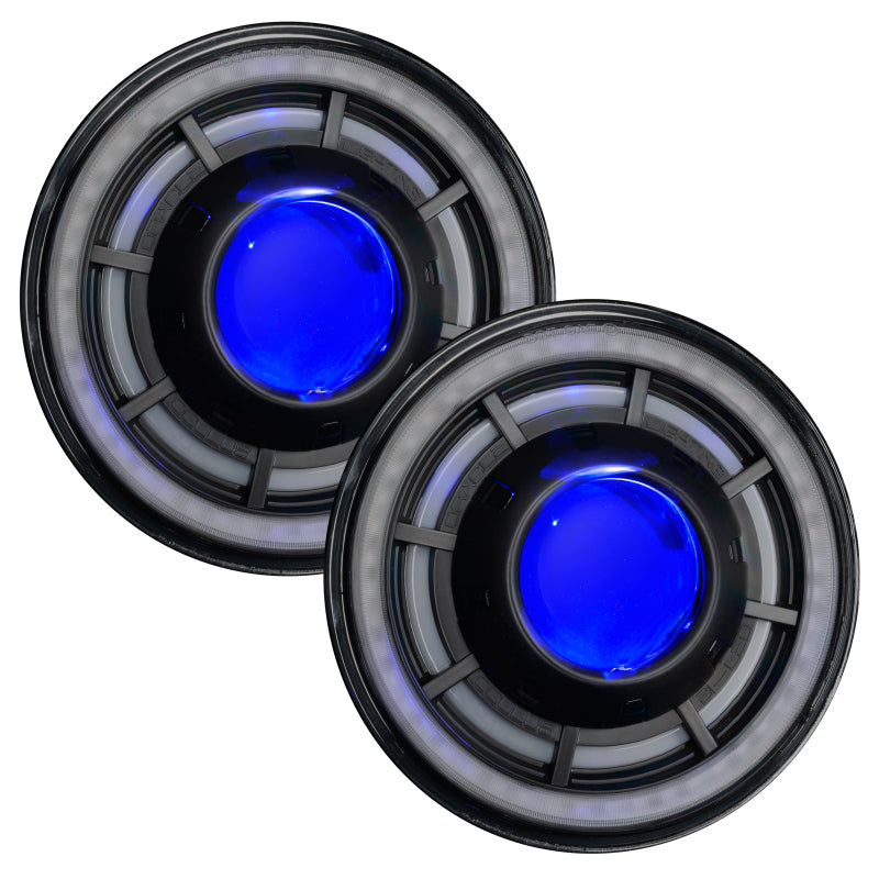 ORACLE Lighting ColorSHIFT Bi-LED Projector Headlights (FRONT): Jeep Wrangler (07-18)
