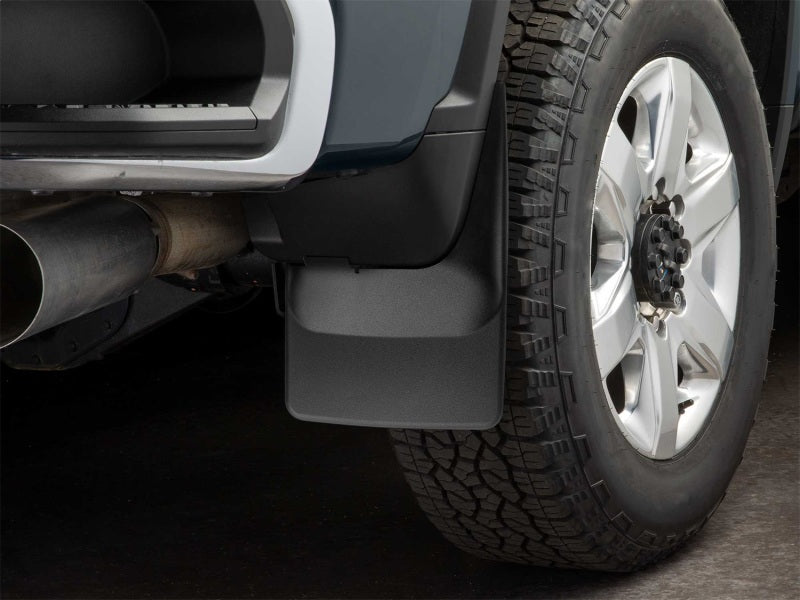 WeatherTech 20-24 Chevrolet Silverado 2500HD/3500HD No Drill Mudflaps | Chevrolet Silverado (20-26) / Silverado ZR2 (20-26) (120118)