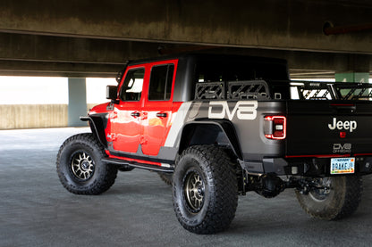 DV8 Offroad Slim Steel Fender Flares: Fits Most Jeep Wrangler / Gladiator Models (2018-2026)
