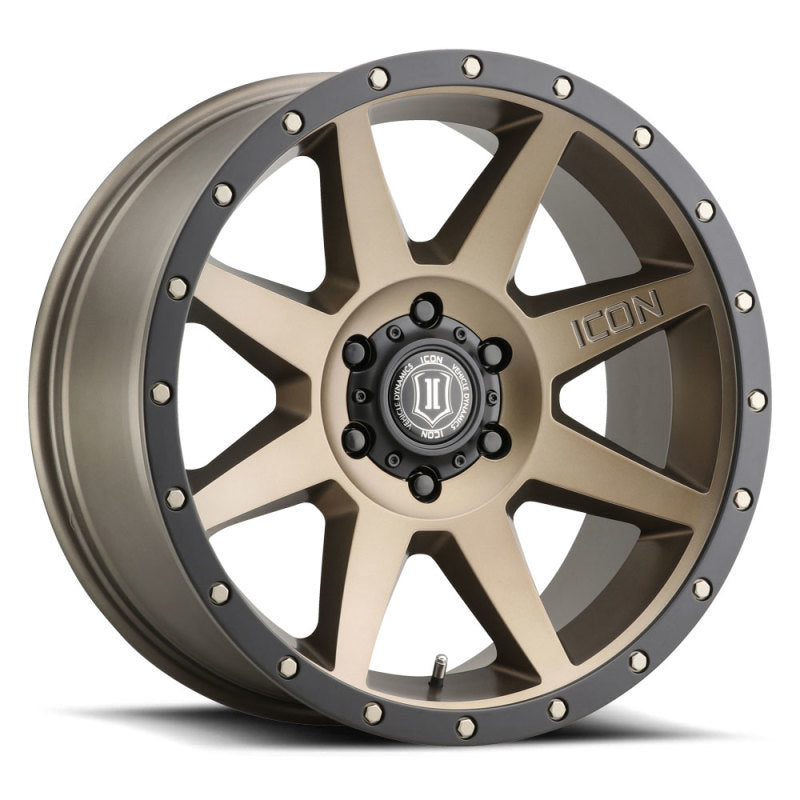 ICON 20x9 6x5.5 0mm Offset Bronze Wheel | Ford Bronco (21-26) (1820908350BR)