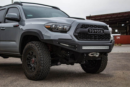 Addictive Desert Designs HoneyBadger Front Bumper | Toyota Tacoma (16-18) (F687382730103)