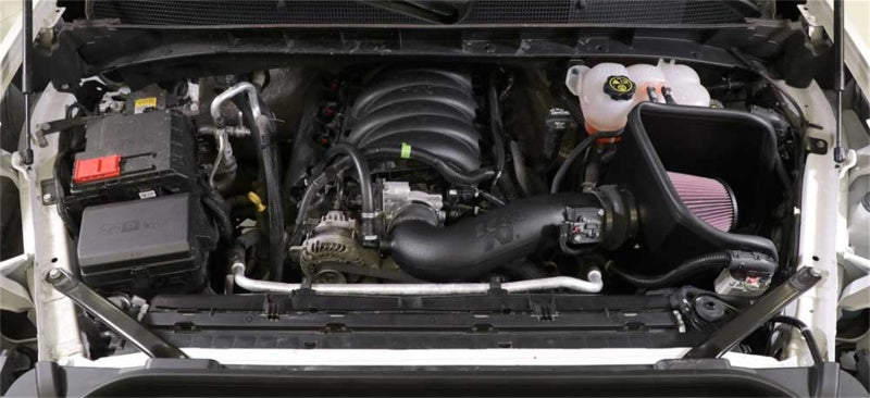 K&N 2019+ Chevrolet 1500 5.3L / 6.2L V8 F/I AirCharger Performance Intake System | Chevrolet 1500 (19+)
