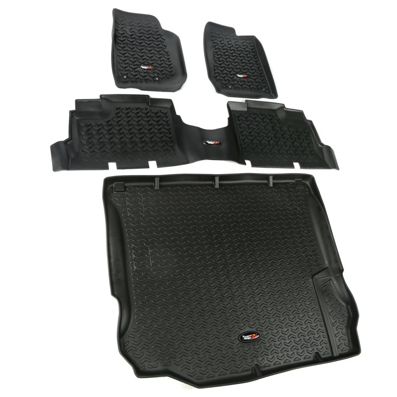 Rugged Ridge Floor Liner | Jeep Wrangler JK (07-18) / JL (18-25) Unlimited 4 Door Front/Rear/Cargo (12988.04)