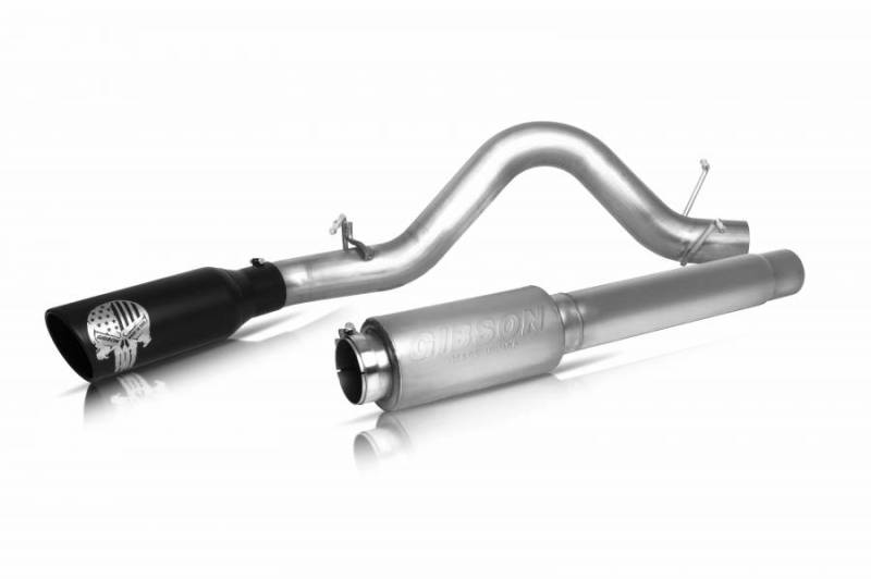 Gibson 4in Patriot Skull Series Cat-Back Single Exhaust | Toyota Tundra SR5 (07-19) (76-0013)