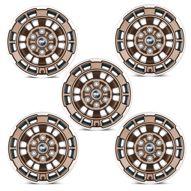 Ford Racing 17x8.5 Wheel Kit | Ford Bronco (21-23) (M-1007K-P1785BRN)