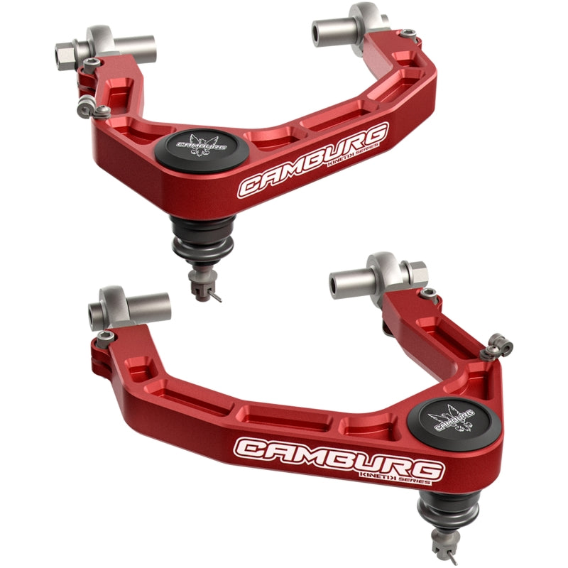Camburg KINETIK Series Billet X-Joint XL Upper Control Arms | Ford Ranger (19-26) (CAM-110308-RED)