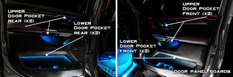 Oracle Lighting Complete Interior Ambient Lighting ColorSHIFT RGB Conversion Kit: Ram 1500 2019-2024