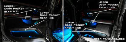 Oracle Lighting Complete Interior Ambient Lighting ColorSHIFT RGB Conversion Kit: Ram 1500 2019-2024