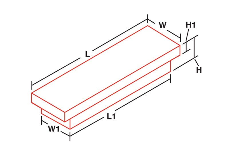 Dee Zee Narrow Tool Box | Ford Ranger (19-26) (DZ6170NB)