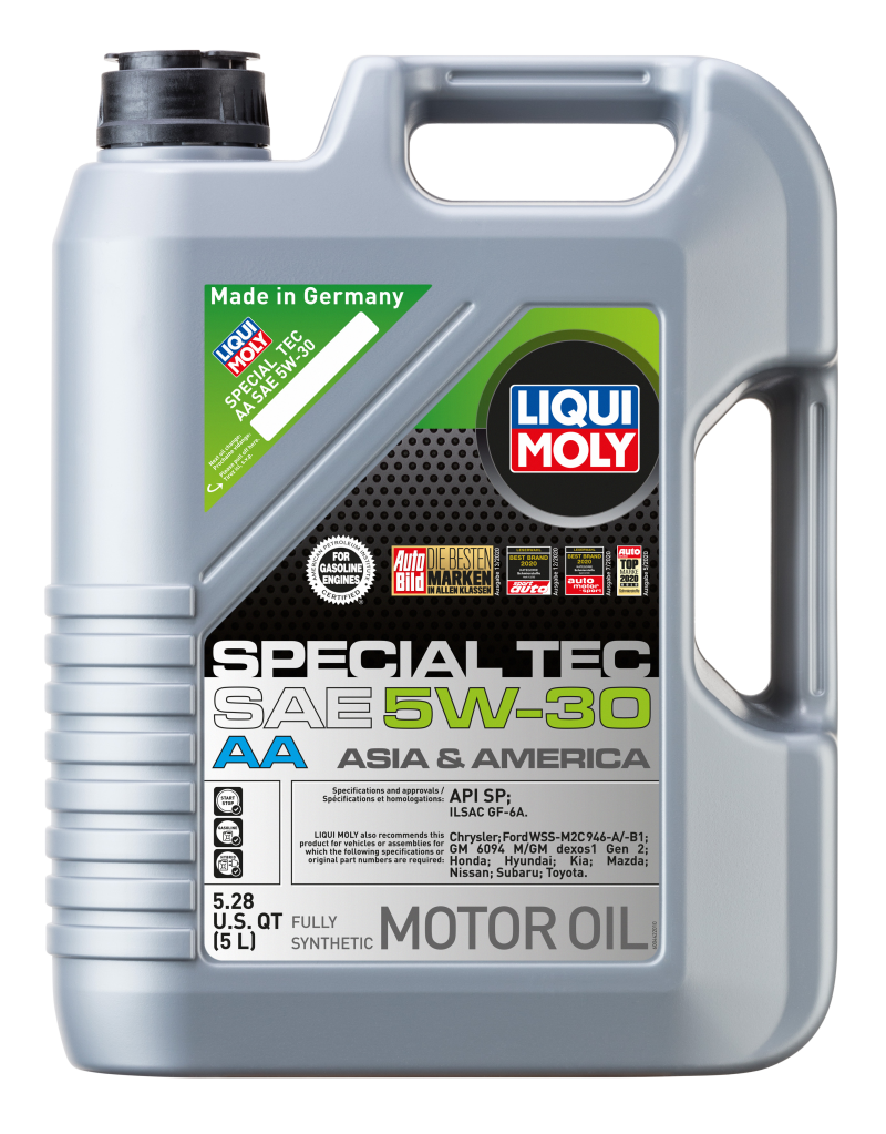 LIQUI MOLY 5L Special Tec AA Motor Oil SAE 5W30 | Ford Ranger (19-26) / Ford Bronco (21-26) (20138)