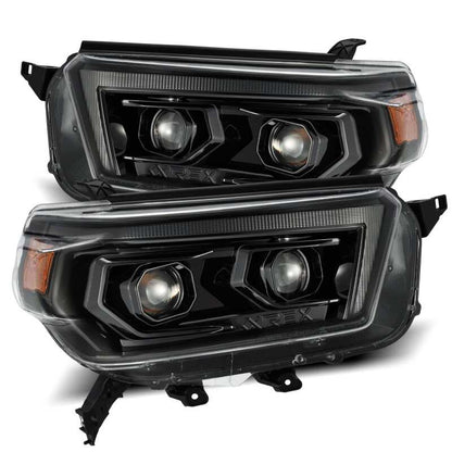 AlphaRex PRO-Series Halogen Projector Headlights Alpha-Black | Toyota 4Runner (10-13) (880754)
