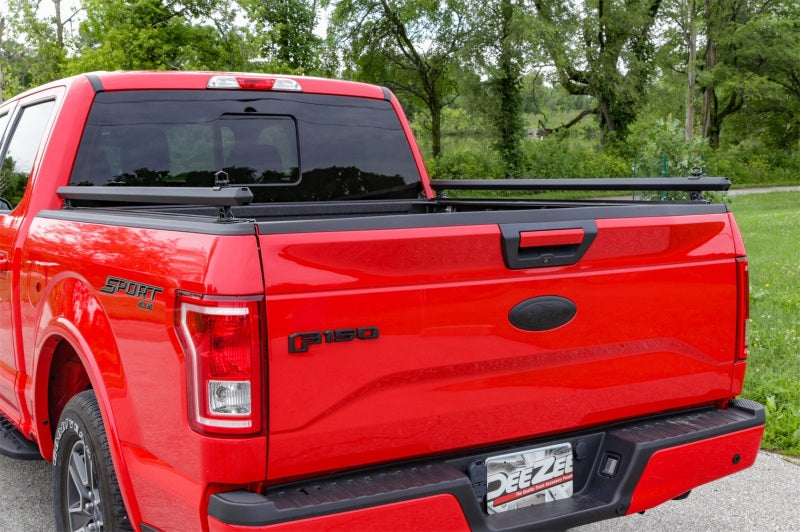 Dee Zee Hex Series Side Rails 8Ft Bed - Textured Black: Fits Most Ram 2500 / 3500 Models (2020-2024)