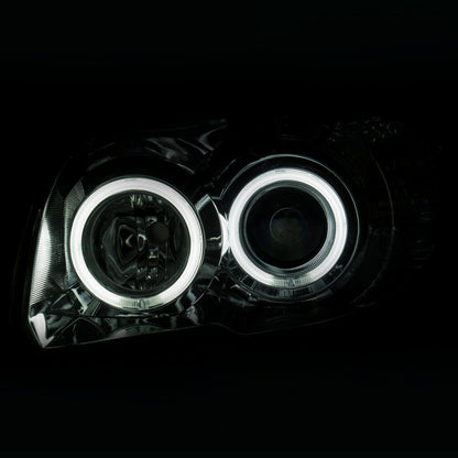 ANZO Projector Headlight Set w/ Halo Chrome | Toyota 4Runner (06-09) (111321)