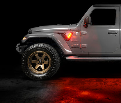 Oracle Lighting Sidetrack LED System: Jeep Wrangler (18-24) / Gladiator (20-24)