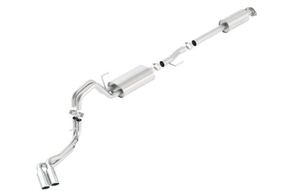 Borla Catback Exhaust | Ford F-150 (15-20) 3.5L EcoBoost Standard Bed Touring