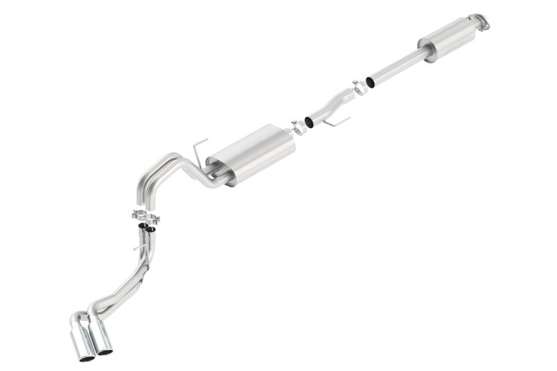 Borla Catback Exhaust | Ford F-150 (15-20) 3.5L EcoBoost Standard Bed Touring